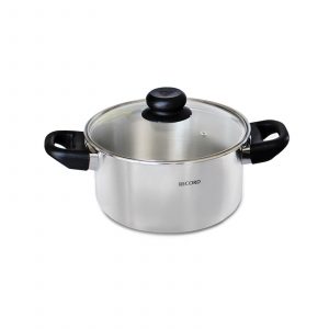 SARTEN WOK ANTIADHERENTE RECORD 28 CM CON TAPA DE VIDRIO TEMPLADO – Ollas y  Electrodomésticos T&L