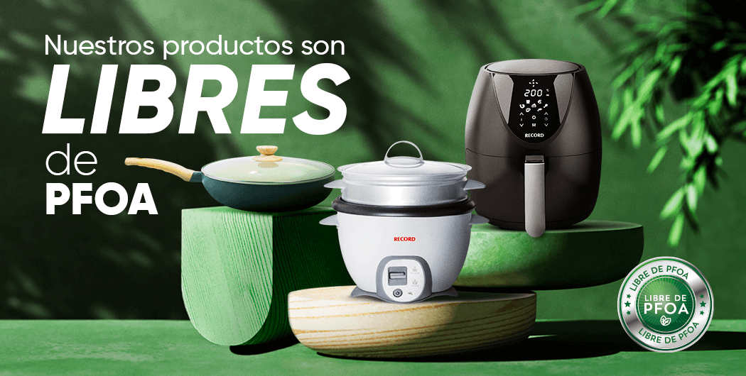 Importancia de la certificación libre de PTFE y PFOA en el menaje de tu  cocina - RECORD®️ Perú