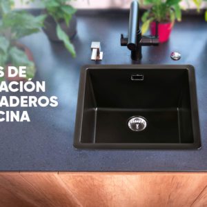 Conoce los tipos de instalación de lavaderos de cocina