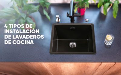 Conoce los tipos de instalación de lavaderos de cocina