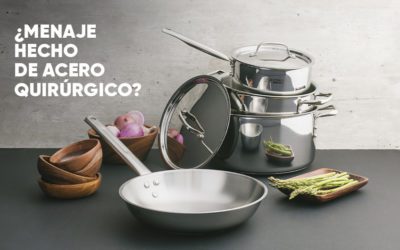 ¿De verdad hay utensilios de cocina hechos de acero quirúrgico?